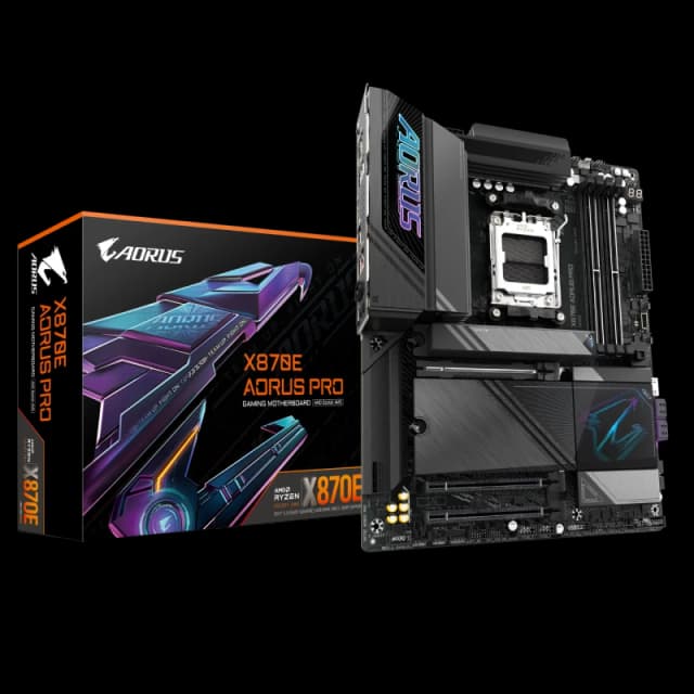Gigabyte X870E AORUS PRO AMD Ryzen DDR5 WIFI Motherboard - Socket AM5