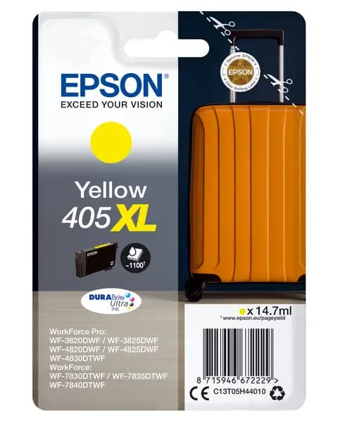 Epson Epson 405XL ink cartridge Original High (XL) Yield Yellow C13T05H44020