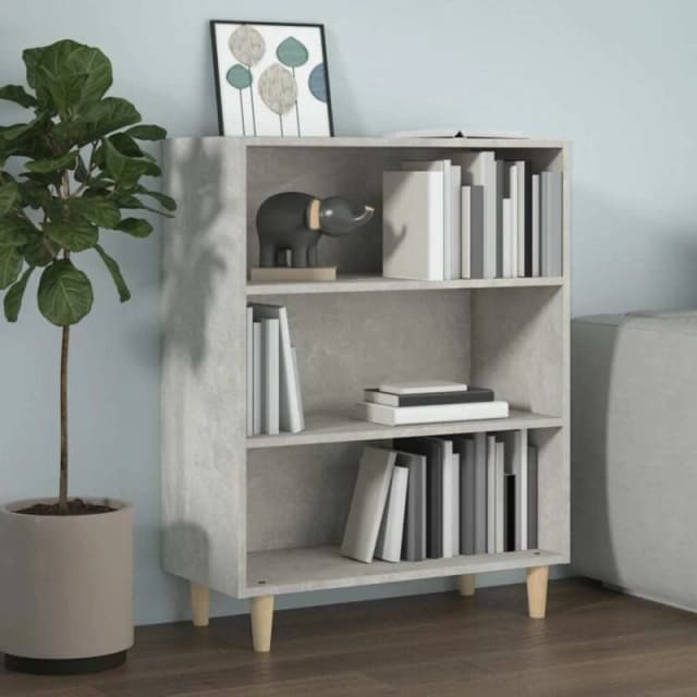 VIDAXL Sideboard Concrete Grey 69.5x32.5x90cm Engineered Wood Vidaxl 8720286972588