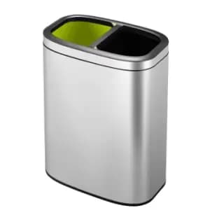 EKO Oli-Cube Recycling Bin 10L - Stainless Steel