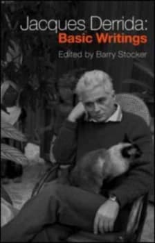 Jacques Derrida by Barry Stocker Book