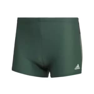 adidas Colorblock Swim Boxers Mens - Green Oxide / Grey Six