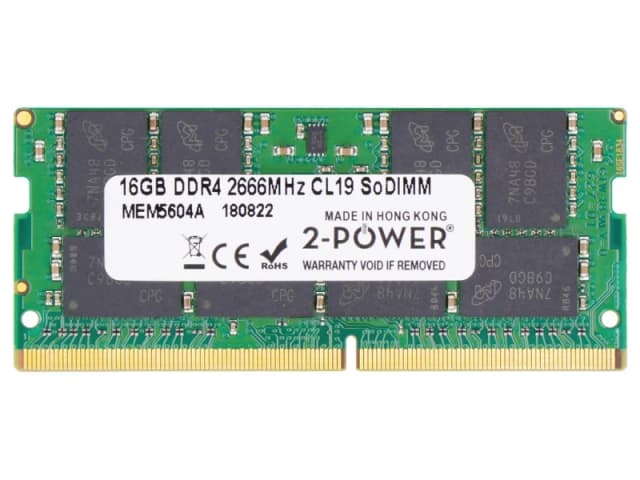 2-Power 2P-KCP426SD8/16 memory module 16GB 1 x 16GB DDR4 260-pin SO-