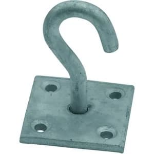 Wickes Galvanised Hook On Plate 50x50mm