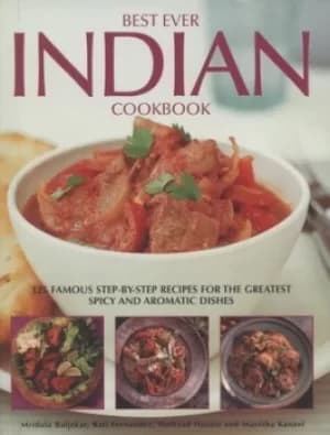 Best ever Indian cookbook by Mridula Beljekar