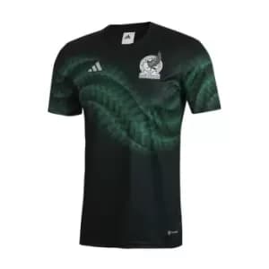 adidas Mexico Pre Match T-Shirt Adults 2022 - Green