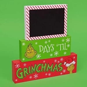 The Grinch ... Days 'Til Grinchmas Personalisable Plaque