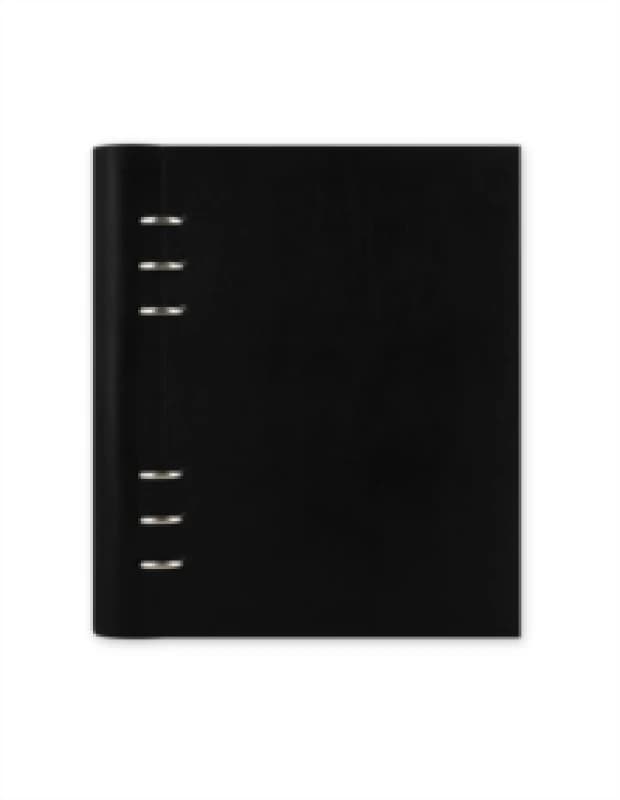 Filofax Clipbook A5 Black Organizer