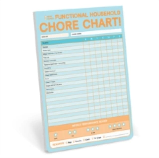 Knock Knock Chore Chart Big & Sticky Notepads Other printed item