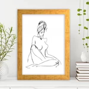 AC492426221 Multicolor Decorative Framed MDF Painting