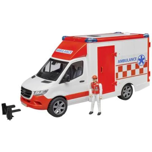 Bruder bruder MB Sprinter Ambulance with driver 02676