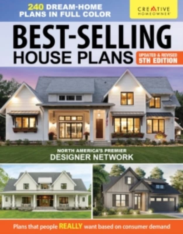 Best-Selling House Plans, Updated & Revised 5th Edition : Over 240 Dream-Home Plans in Full Color Paperback / softback