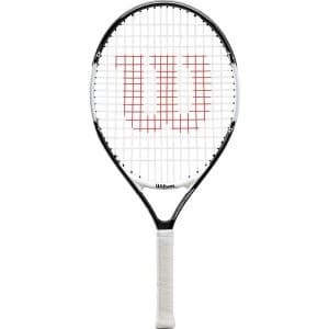 Wilson Roger Federer Junior Tennis Racket Black/White - 26"