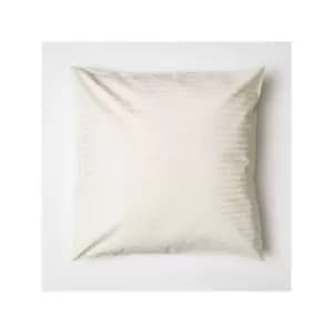Belledorm Hotel Suite Satin Stripe 540 Thread Count 100% Cotton Continental Pillow Case, Ivory