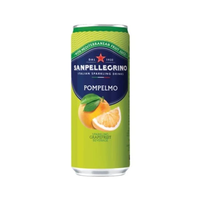 San Pellegrino Grapefruit Fizzy Drink 330ml (24 Pack) 12507509