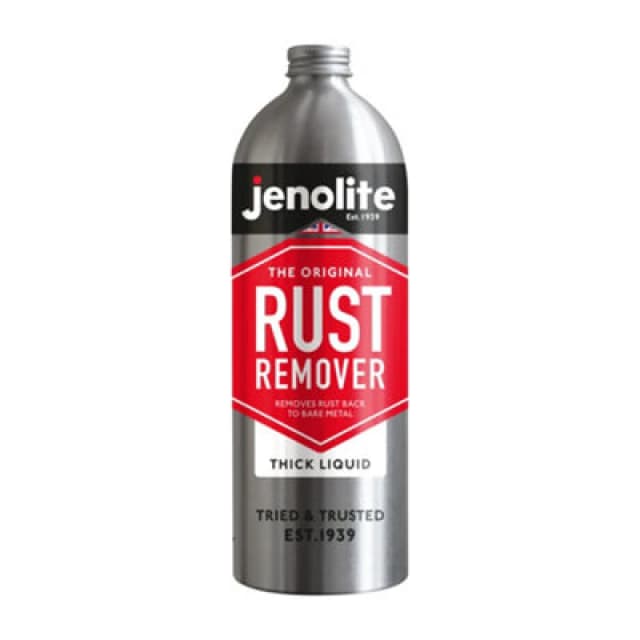 Jenolite Original Rust Remover - Thick Liquid - Rust Treatment - Removes Rust Back To Bare Metal - 1 Litre