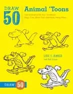 draw 50 animal toons the step by step way to draw dogs cats birds fish and