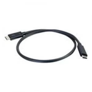 C2G 0.5m Thunderbolt 3 Cable (40Gbps) - 4K support - Black