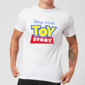 Toy Story Logo Mens T-Shirt - White - 3XL