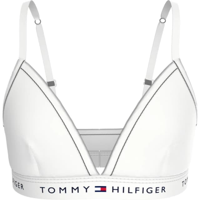 Tommy Hilfiger Triangle Bra - White White 7 - 8 Years