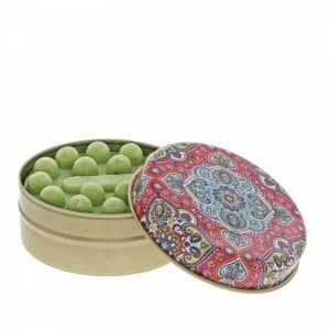 Red and Blue Kaleidoscope with Olive Soap