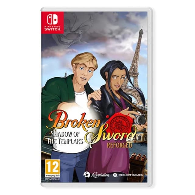 Broken Sword Shadow of the Templars Reforged Nintendo Switch Game