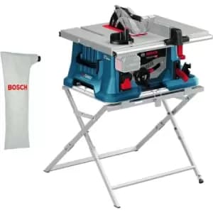 Bosch GTS18V-216 18v BiTurbo Portable Table Saw 216mm x 30mm Bare + Leg Stand