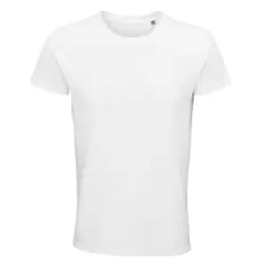 SOLS Mens Crusader Organic T-Shirt (3XL) (White)
