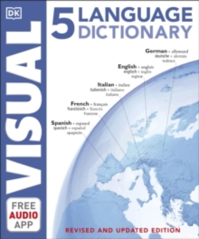 5 Language Visual Dictionary. Paperback Books