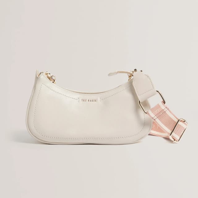 Ted Baker Ted WebSm Lthr S/Bag Ld62 Ivory female One Size