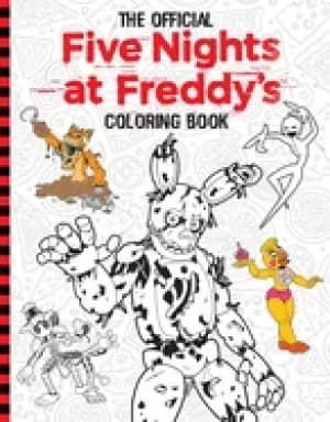 official five nights at freddys coloring book