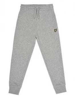 Lyle & Scott Boys Classic Cuffed Joggers - Grey