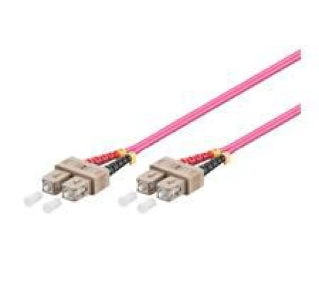Microconnect FIB222001-4 InfiniBand/fibre optic cable 1m SC Violet