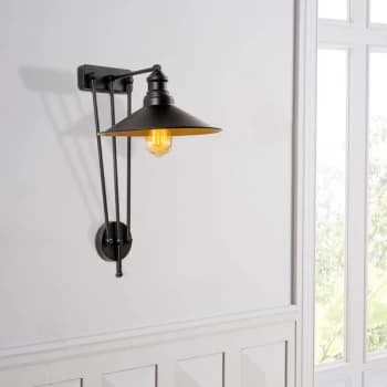 Sa?lam - 3744 Black Gold Wall Lamp