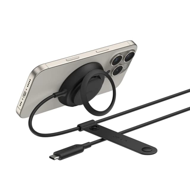 Belkin WIA014HQBK mobile device charger Headphones, Smartphone Black USB Wireless charging Fast charging Indoor WIA014HQBK