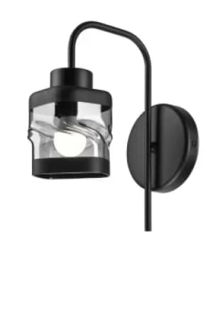 Hugo Wall Light Black, 1x E27