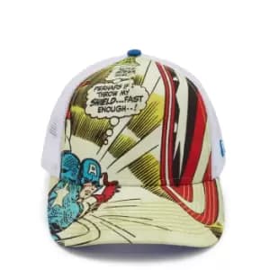 New Era Captain America Trucker Hat
