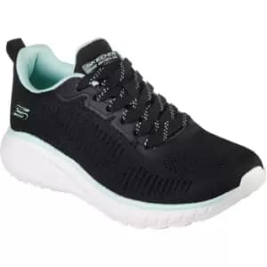 Skechers Womens Bobs Squad Chaos Parallel Lines Trainers UK Size 4 (EU 37)