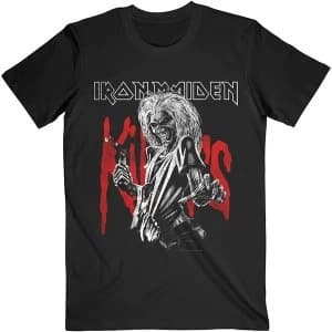 Iron Maiden - Killers Eddie Large Graphic Distress Unisex Large T-Shirt - Black
