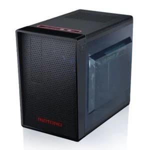Riotoro CR1080 Mini Gaming Case with Window ATX No PSU 12cm Fan Full Size ATX MB GPU and PSU support