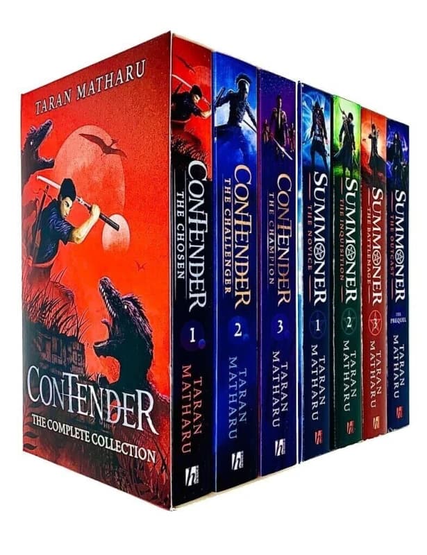 The Summoner Series 7 Book Collection By Taran Matharu Taran Matharu Books