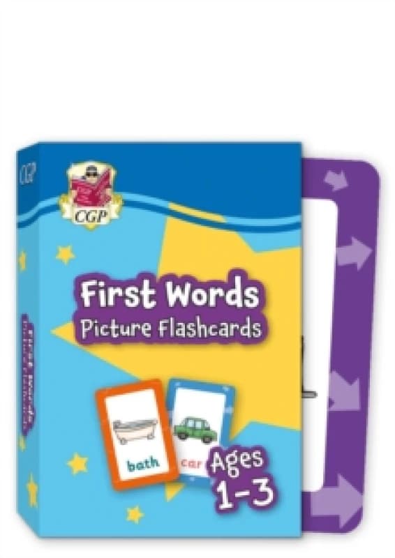 First Words Picture Flashcards for Ages 1-3 Hardback