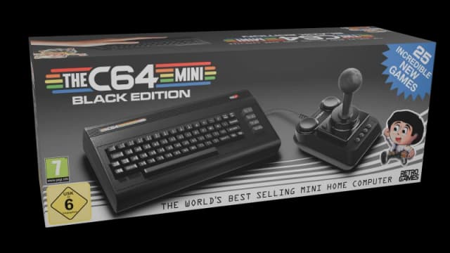 The C64 Mini Console - Black Edition Video Games