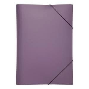 Pagna A4 Elasticated Folder Purple Pack of 10 2161312