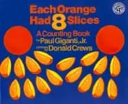 each orange had 8 slices counting books