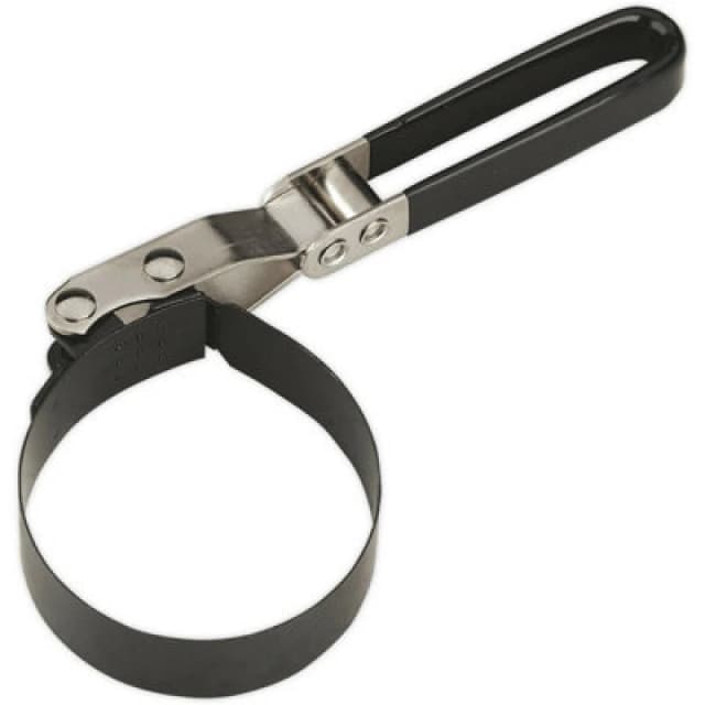 Loops Oil Filter Band Wrench - 73-82mm Capacity - PVC Dipped Handle - Swivel Action Multi