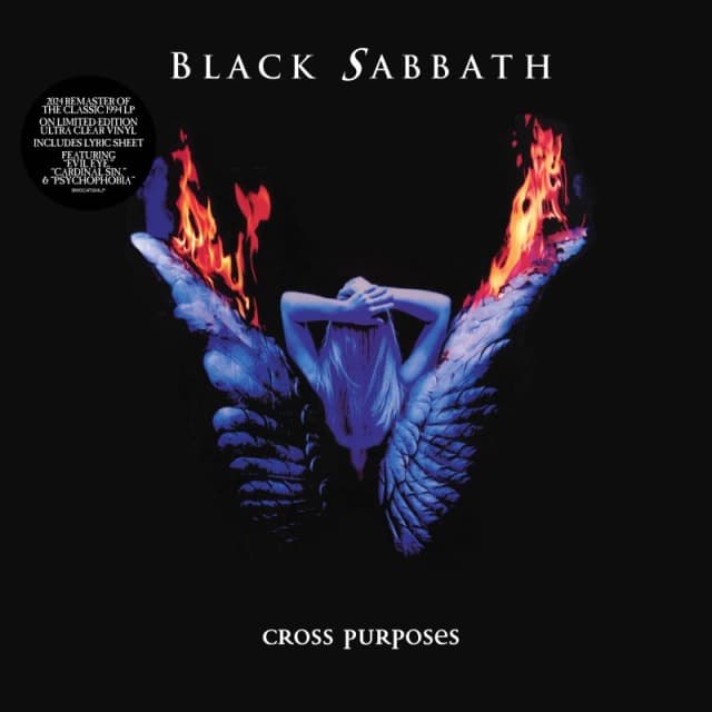 Black Sabbath Cross Purposes - 2024 Remaster - Ultra Clear Vinyl - Sealed 2024 UK vinyl LP BMGCAT924LP