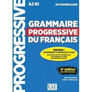 Grammaire progressive du francais - Nouvelle edition Livre intermediaire Mixed media product 2017