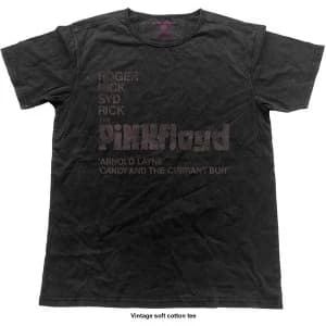 Pink Floyd - Arnold Layne Demo Vintage Unisex Large T-Shirt - Black