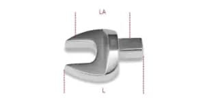 Beta Tools 643 10mm Open Jaw Wrench For Rect. Dr 9x12mm Torque Bar 006430010